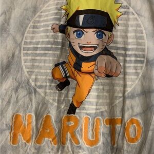 2007 Naruto Shippuden Gray T-Shirt Size M